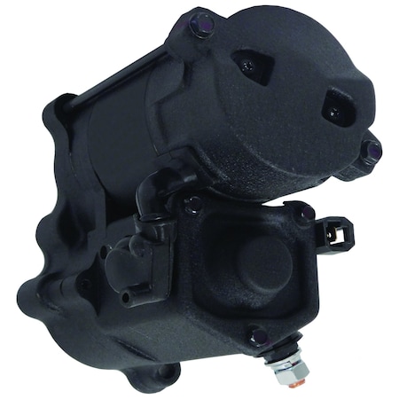 Wai Global Starter, STRND BLACK, 14kW12 Volt, CW, 9Tooth Pinion 18477N